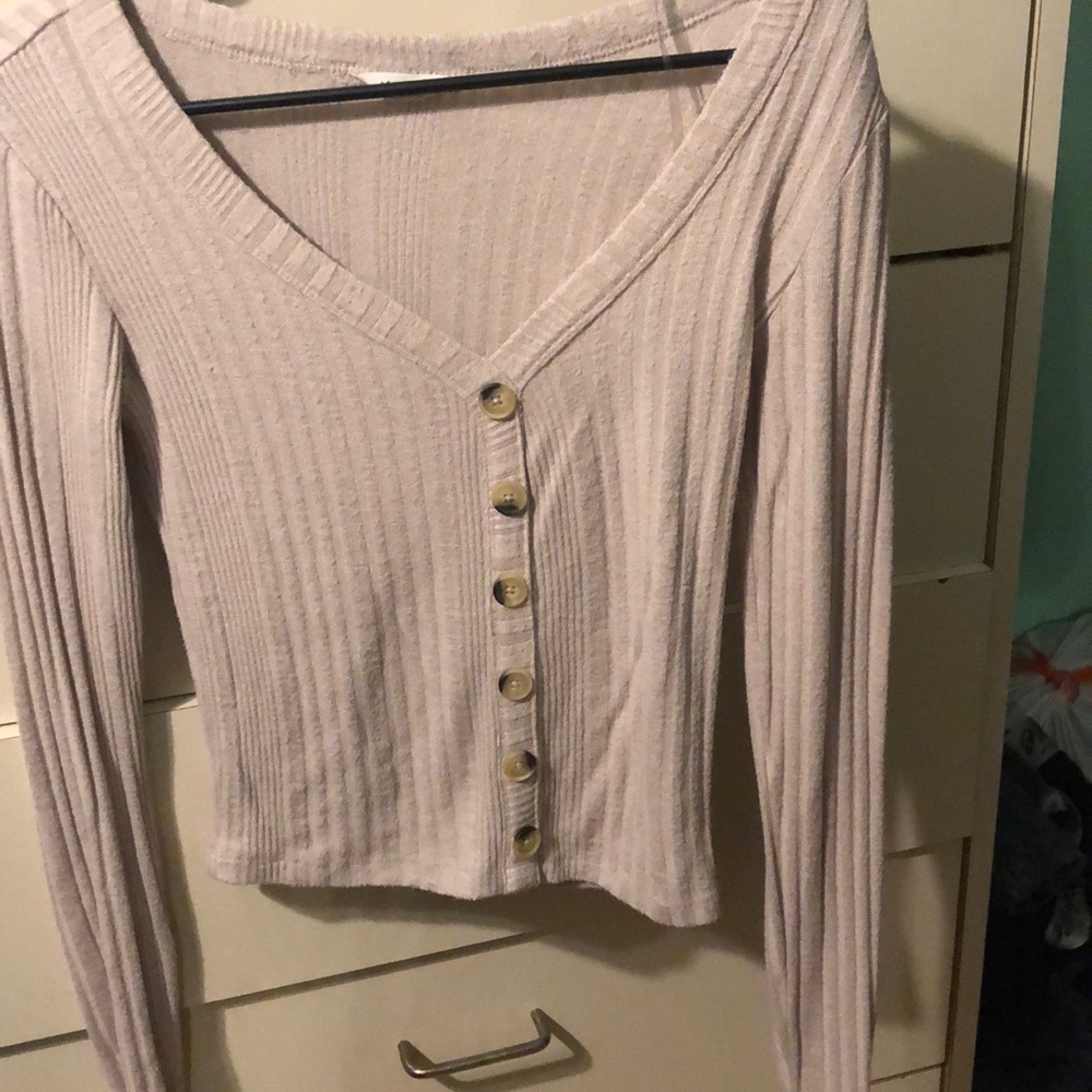 Beige long sleeve